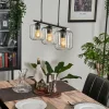 hofstein Suspension Verre 15cm Lauden Clair, 3 lumières* Lampes En Verre