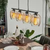 hofstein Suspension Verre 15cm Vevino Clair, 4 lumières* Lampes En Verre