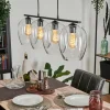 hofstein Suspension Verre 20cm Vevino Clair, 4 lumières* Lampes En Verre