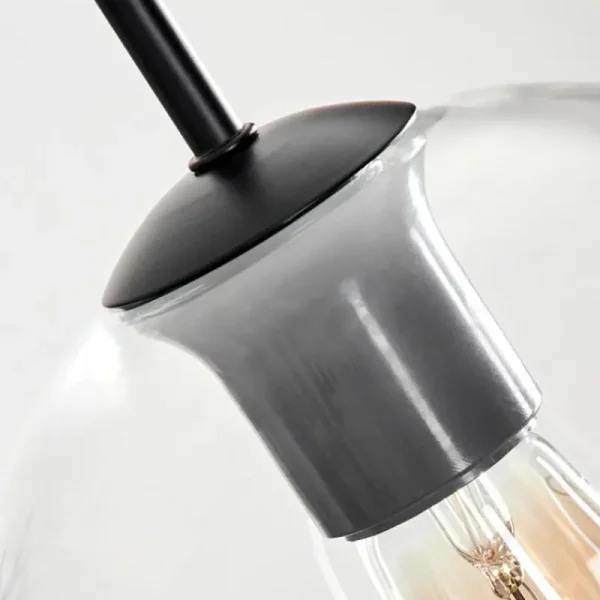 hofstein Suspension Verre 20cm Vevino Clair, 1 lumière* Lampes En Verre