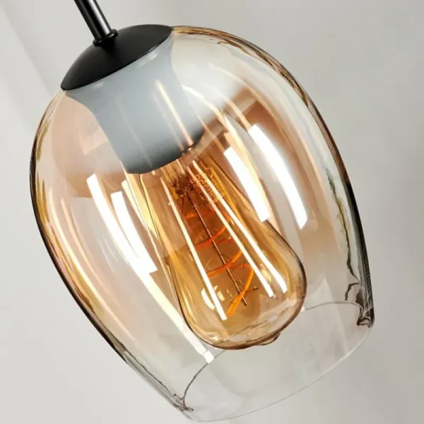 hofstein Suspension Verre 15cm Vevino Clair, 1 lumière* Lampes En Verre