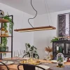 hofstein Suspension Versoix LED Chrome, Noir, 1 lumière* Lampes Modernes