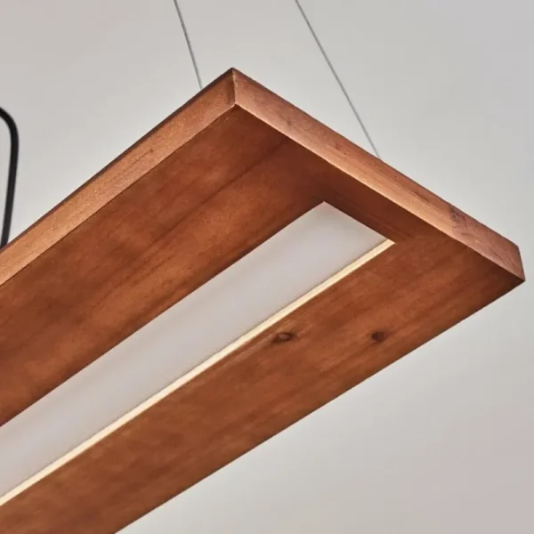 hofstein Suspension Versoix LED Chrome, Noir, 1 lumière* Lampes Modernes