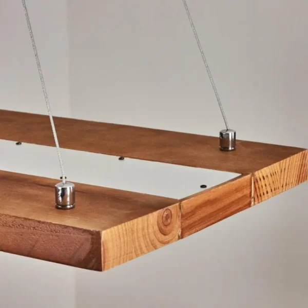 hofstein Suspension Versoix LED Chrome, Noir, 1 lumière* Lampes Modernes