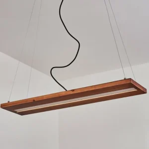 hofstein Suspension Versoix LED Chrome, Noir, 1 lumière* Lampes Modernes