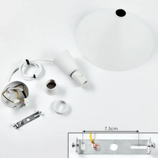 hofstein Suspension Vijes Blanc, 1 lumière* Lampes Modernes