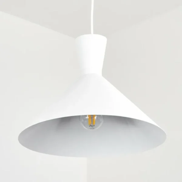 hofstein Suspension Vijes Blanc, 1 lumière* Lampes Modernes