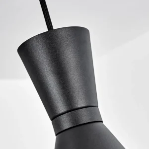 hofstein Suspension Vijes Noir, 1 lumière* Lampes Modernes