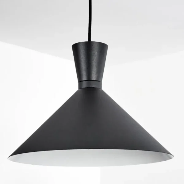 hofstein Suspension Vijes Noir, 1 lumière* Lampes Modernes