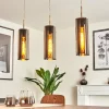 hofstein Suspension Vimodrone Nickel mat, 3 lumières* Lampes En Verre