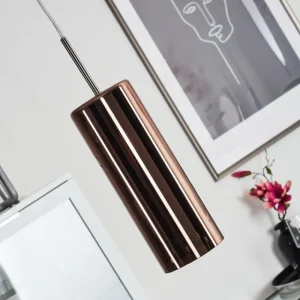 hofstein Suspension Vimodrone Nickel mat, 1 lumière* Lampes En Verre