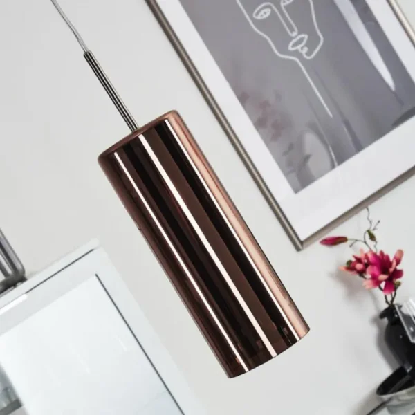 hofstein Suspension Vimodrone Nickel mat, 1 lumière* Lampes En Verre