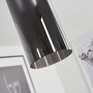 hofstein Suspension Vimodrone Nickel mat, 1 lumière* Lampes Modernes