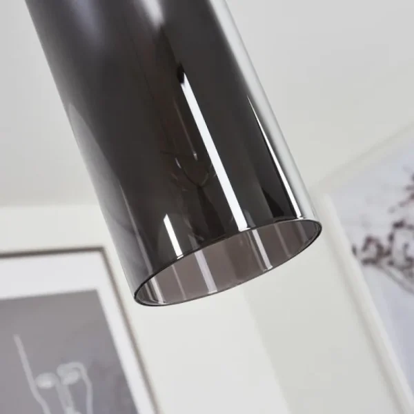 hofstein Suspension Vimodrone Nickel mat, 1 lumière* Lampes Modernes