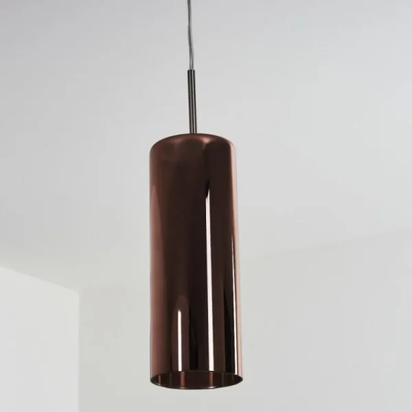 hofstein Suspension Vimodrone Nickel mat, 1 lumière* Lampes En Verre