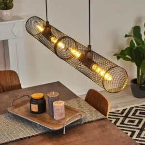 hofstein Suspension Vislanda Noir, 1 lumière* Lampes Modernes