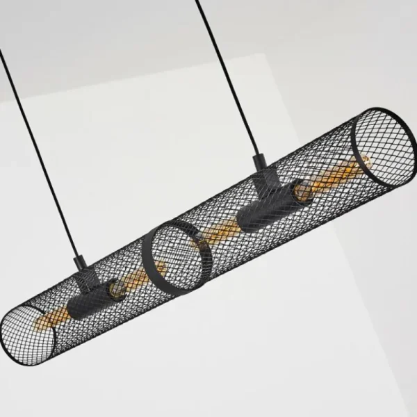 hofstein Suspension Vislanda Noir, 1 lumière* Lampes Modernes