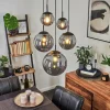 hofstein Suspension Voluntad Noir, 5 lumières* Lampes Modernes