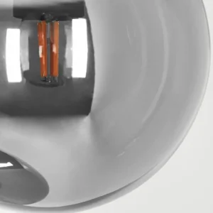 hofstein Suspension Voluntad Noir, 5 lumières* Lampes Modernes