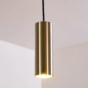 hofstein Suspension Zuoz Nickel mat, 1 lumière* Lampes Modernes