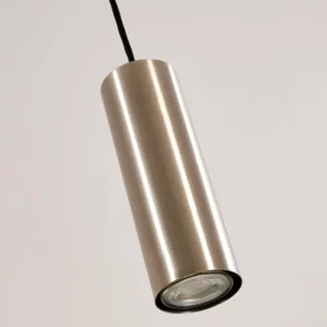 hofstein Suspension Zuoz Nickel mat, 1 lumière* Lampes Modernes