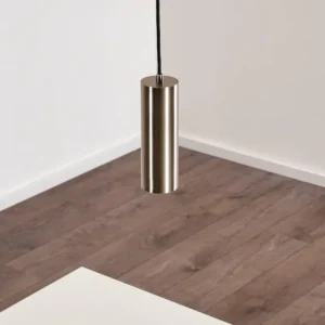 hofstein Suspension Zuoz Nickel mat, 1 lumière* Lampes Modernes