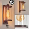 hofstein Telhada Luminaire extérieur, Lampe murale d´extérieur Rouille, 1 lumière, Détecteur de mouvement* Lampes Modernes