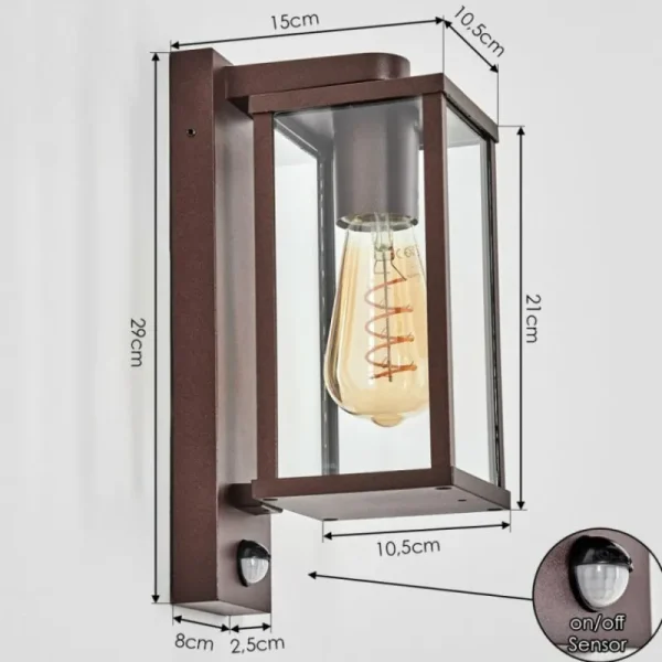 hofstein Tourega Lampe murale d´extérieur, 1 lumière* Lampes Modernes