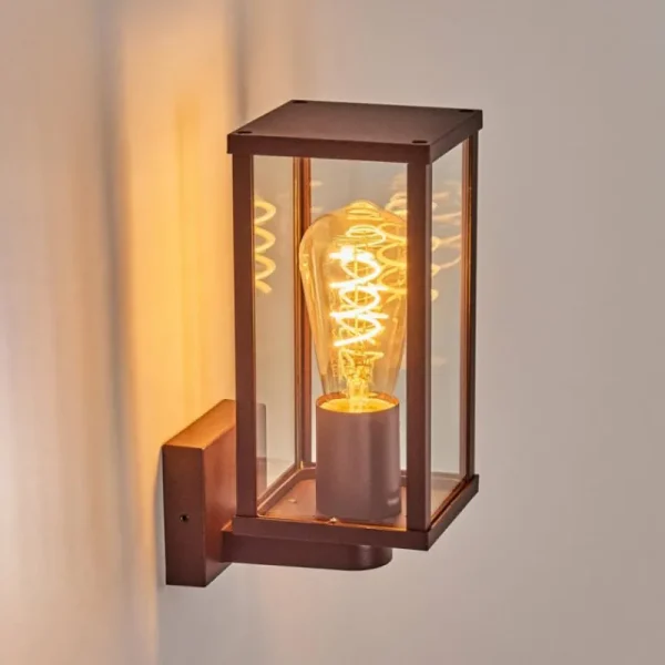 hofstein Tourega Lampe murale d´extérieur Rouille, 1 lumière* Lampes Modernes