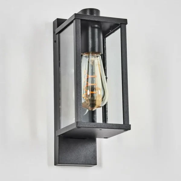 hofstein Tourega Lampe murale d´extérieur Noir, 1 lumière* Lampes Modernes
