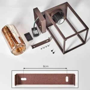hofstein Trancozelos Lampe murale d´extérieur Rouille, 1 lumière* Lampes Modernes