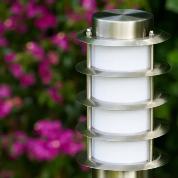 hofstein Tunes Eclairage de chemin Acier inoxydable, 1 lumière* Lampes Modernes