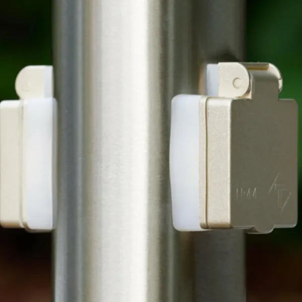 hofstein Tunes Eclairage de chemin Acier inoxydable, 1 lumière* Lampes Modernes