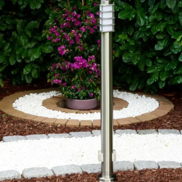 hofstein Tunes Eclairage de chemin Acier inoxydable, 1 lumière* Lampes Modernes