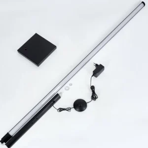 hofstein Uglestrup Lampadaire LED Noir, 1 lumière, Télécommandes, Changeur de couleurs* Lampes Modernes