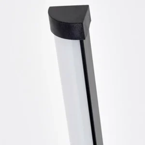 hofstein Uglestrup Lampadaire LED Noir, 1 lumière, Télécommandes, Changeur de couleurs* Lampes Modernes