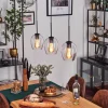 hofstein Vevino Suspension Clair, 3 lumières* Lampes En Verre
